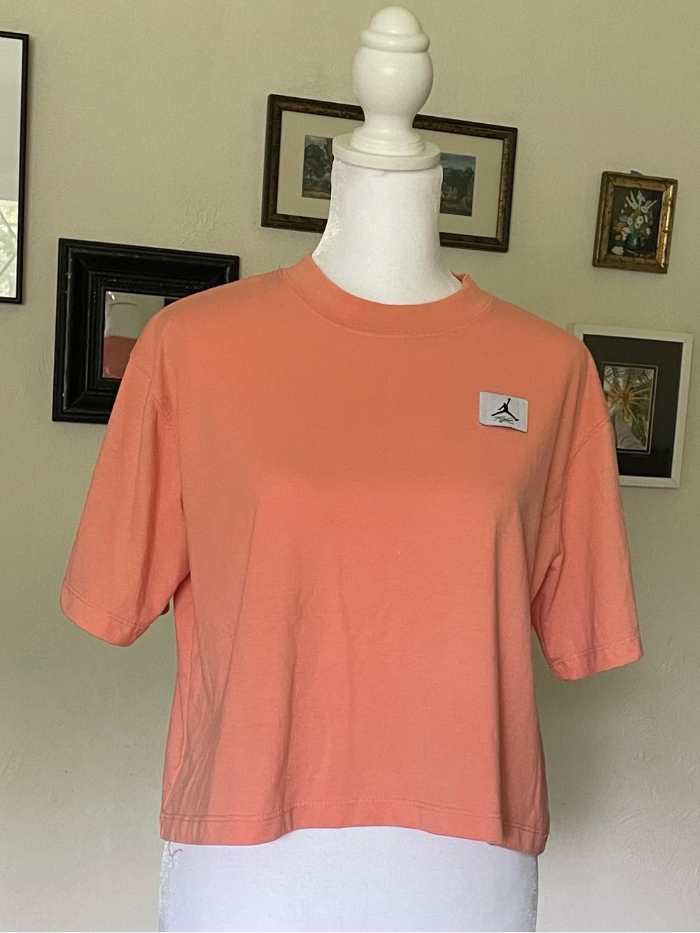 Jordan Women’s Coral Boxy Crewneck Tee